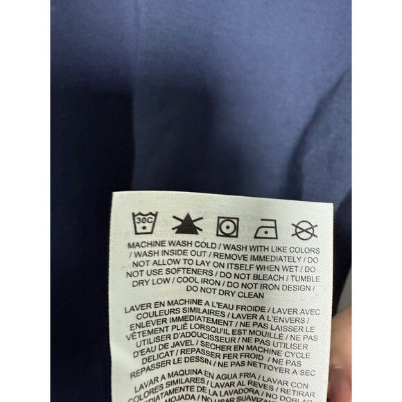 Nike Women’s Navy Blue Long Sleeve Dri-Fit Shirt Sz Large NWT - Picture 10 of 12